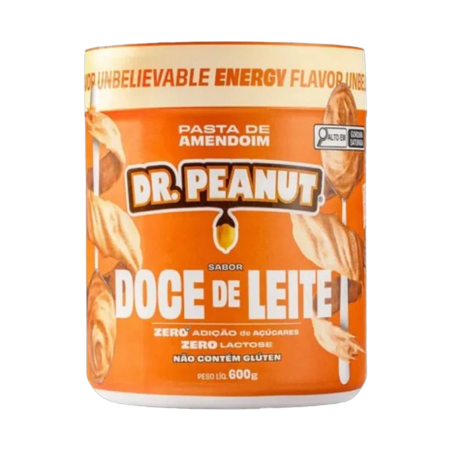 Pasta De Amendoim (Pote 600g) - Doce De Leite