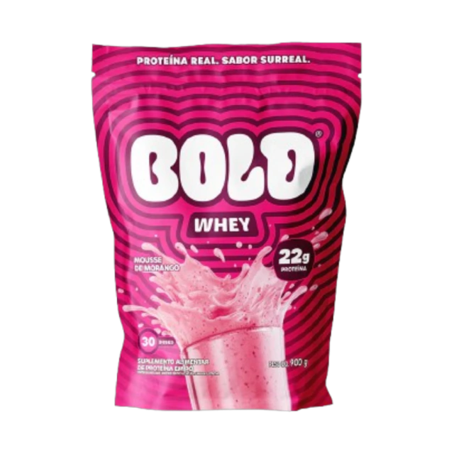 Bold Whey (Saco 900g) - Mousse De Morango